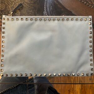 Valentino Rockstud Pouch Clutch